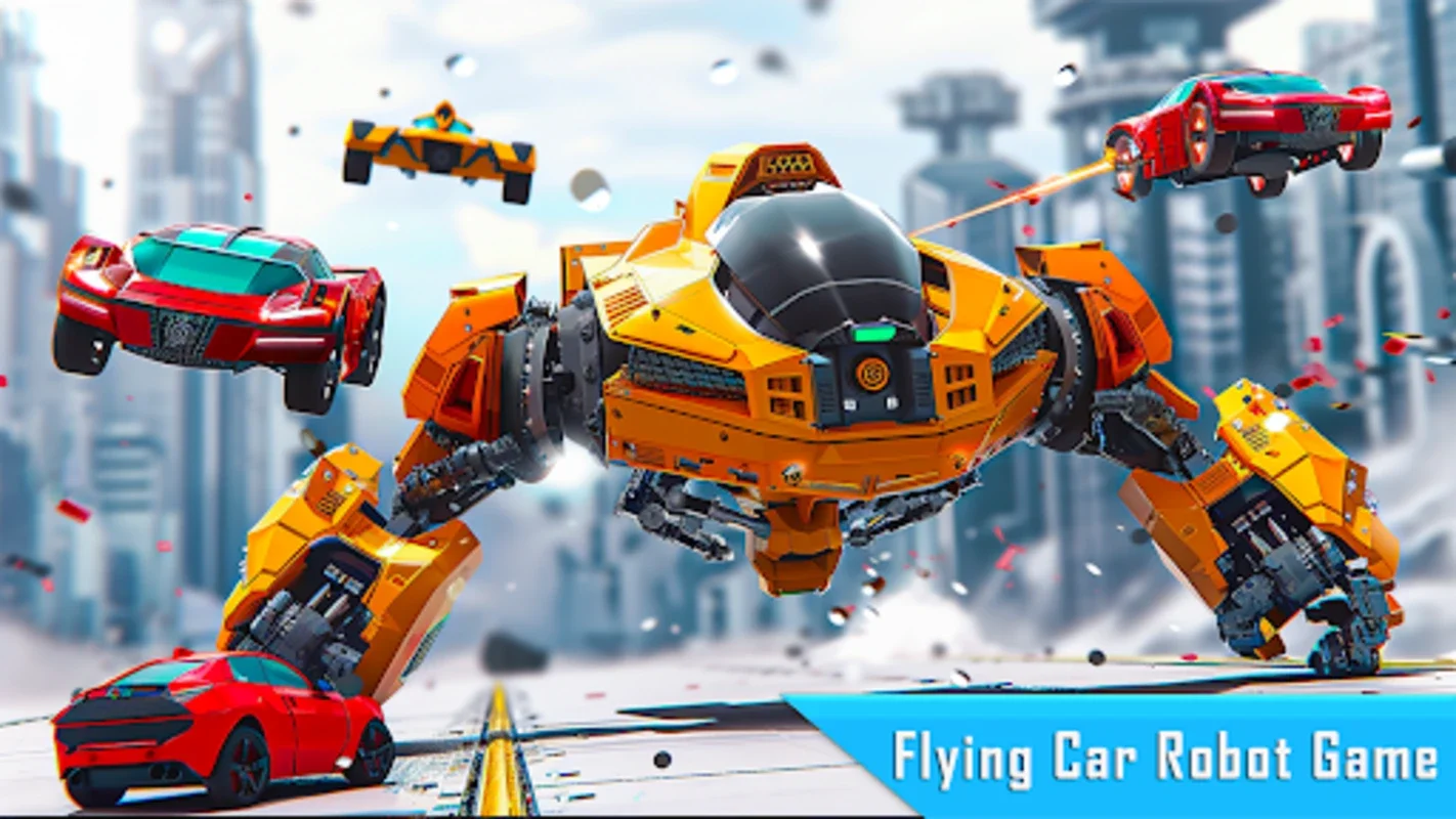 Flying Car Robot Shooting Game for Android: Thrilling Adventures