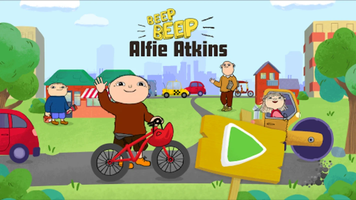 Beep, beep, Alfie Atkins for Android - Engaging Kids App