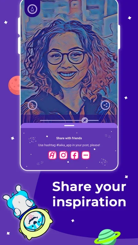 LaikaAI - Android Photo Editor with Prisma Effects