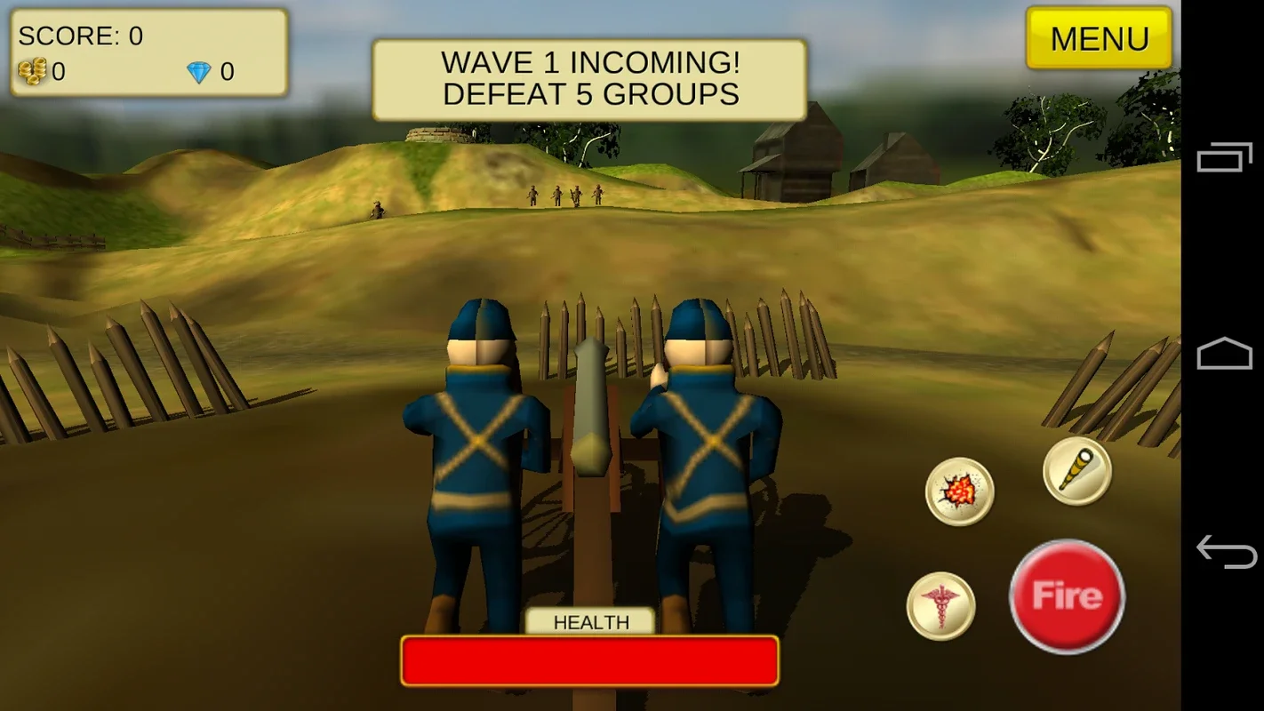 Cannon Shooter : US Civil War for Android - Immersive Civil War Experience