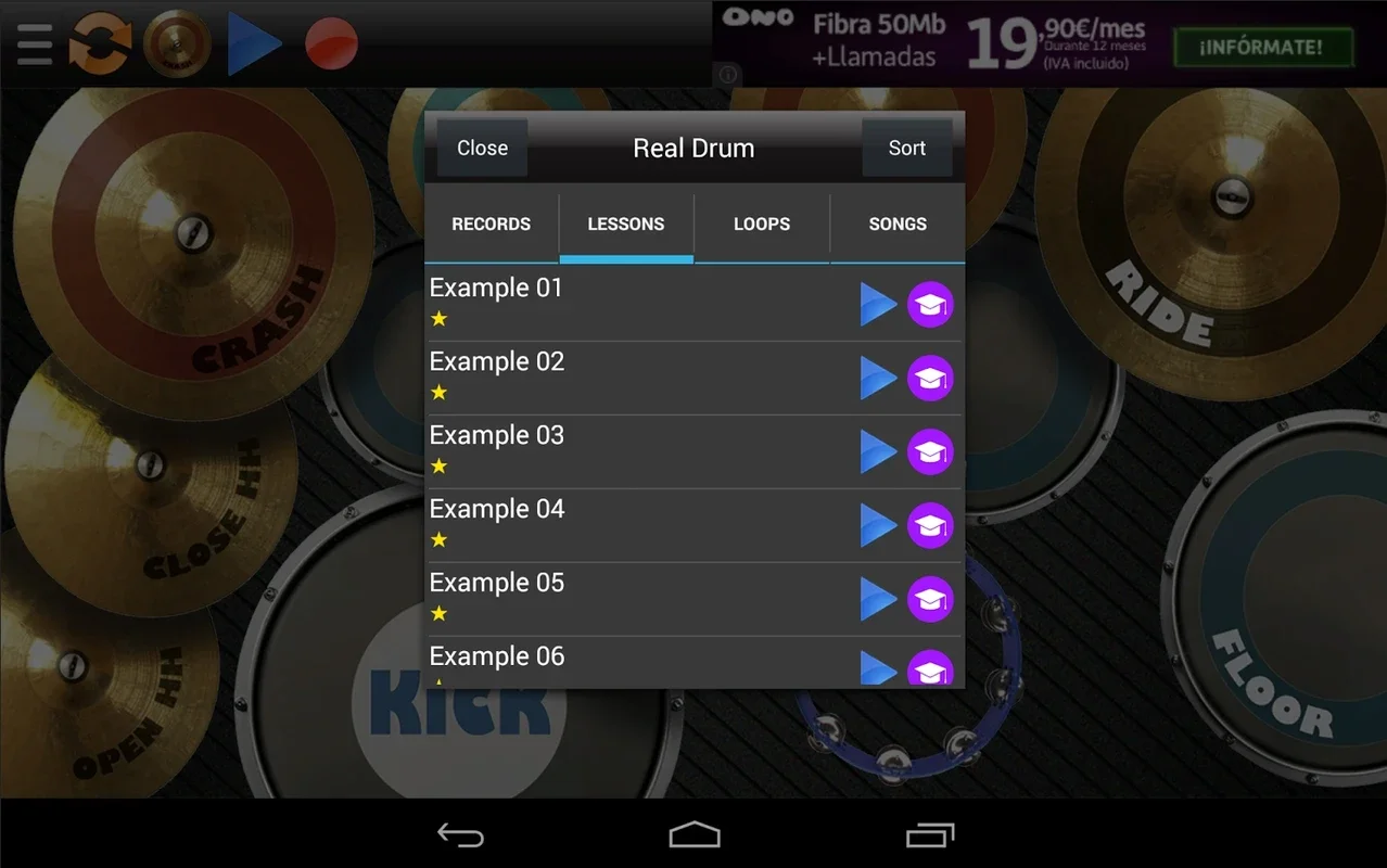 REAL DRUM: Electronic Drum Set for Android