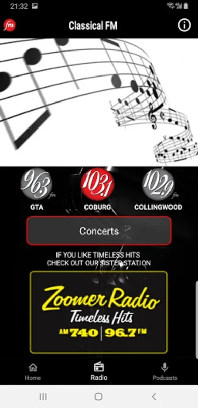 Classical FM for Android - Unrivaled Musical Experience