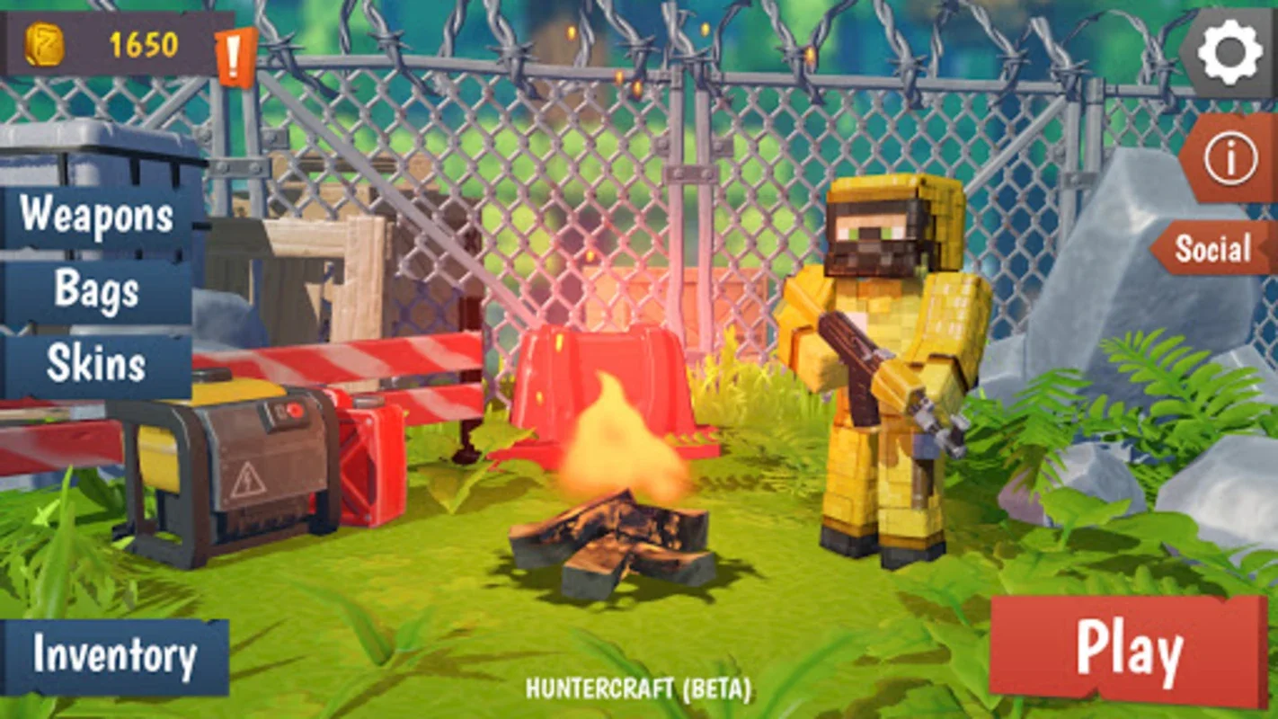 Huntercraft for Android - Survive in a Post-apocalyptic World