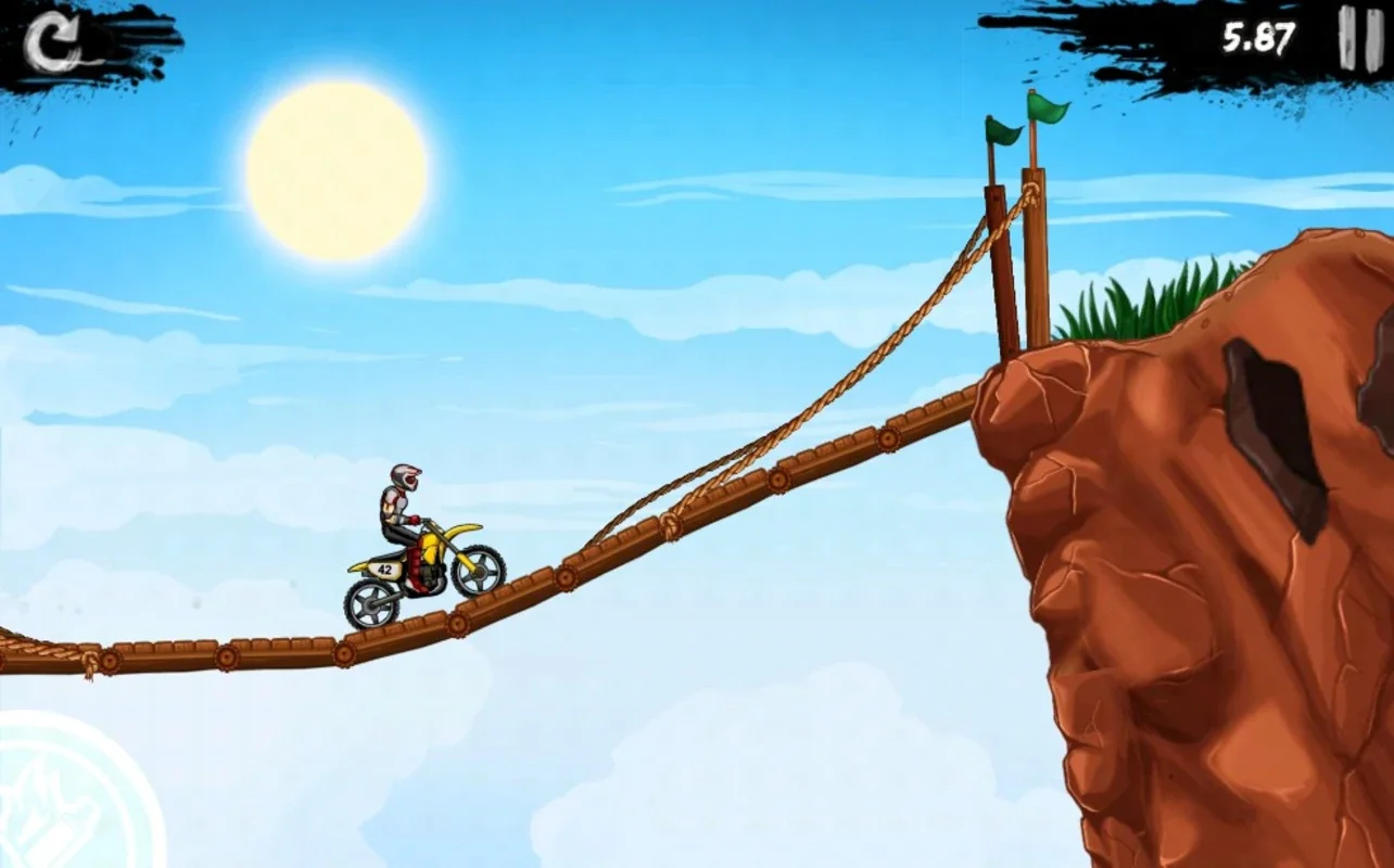 Bike Rivals for Android - Thrilling 2D Racing