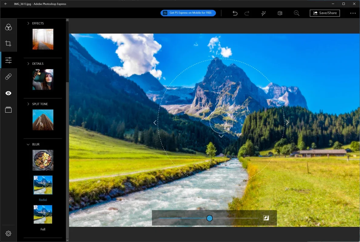 Adobe Photoshop Express for Windows: Free Photo Editing Software