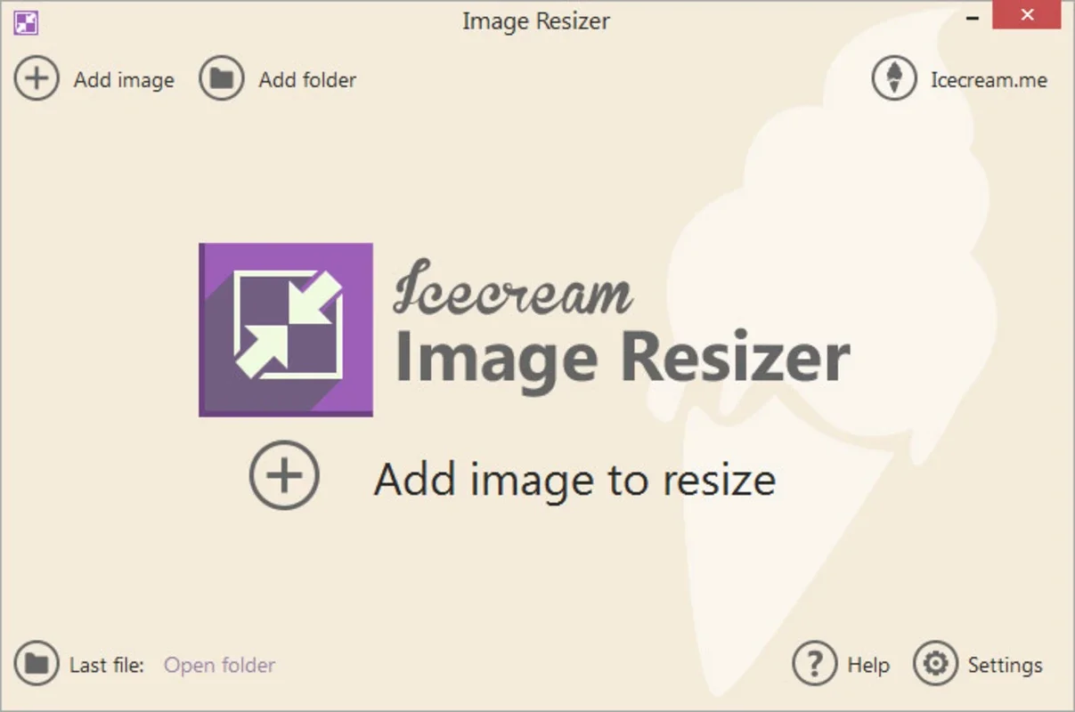 IceCream Image Resizer for Windows - Effortless Image Resizing