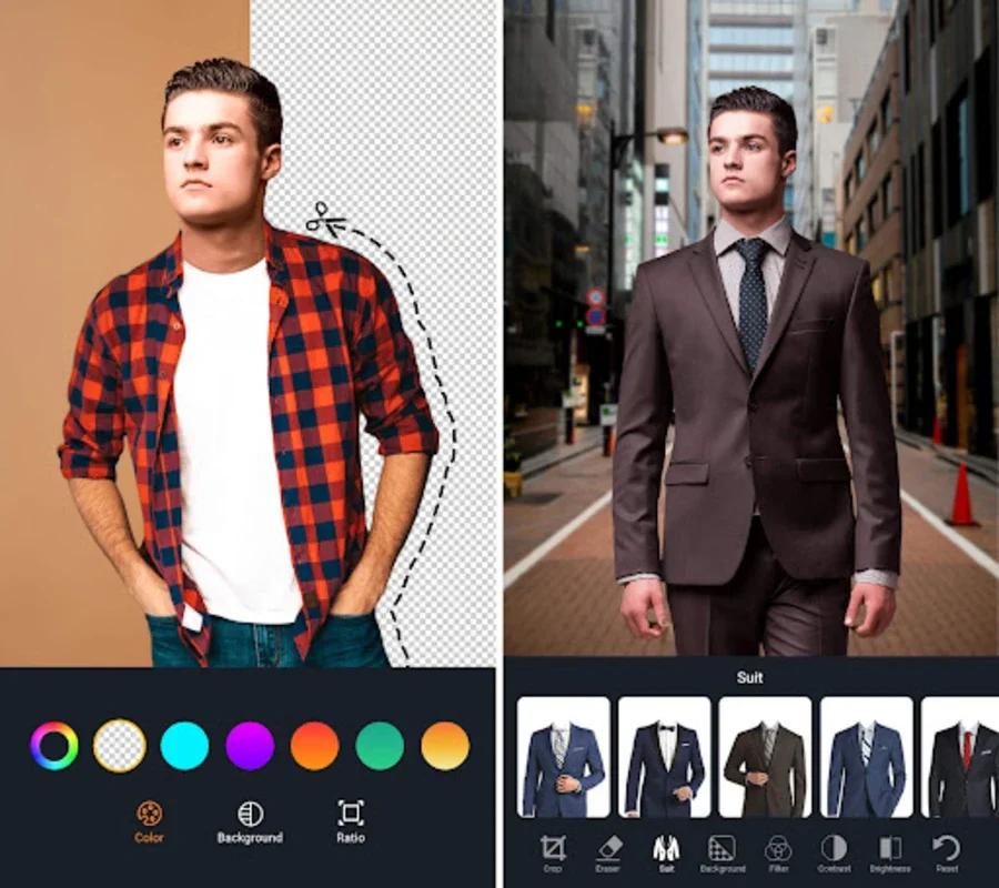 Photo Suit Editor for Android - Enhance Photos with Style