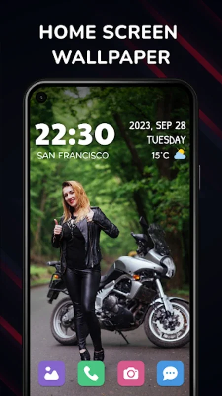 Digital Clock Wallpaper for Android - Enhance Your Mobile with Stylish Clocks