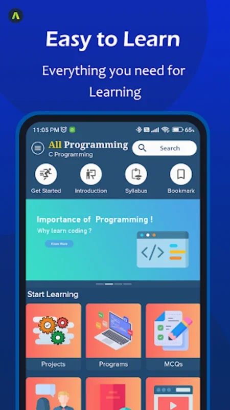 All Programming : C, C++, Java for Android - A Comprehensive Learning Tool