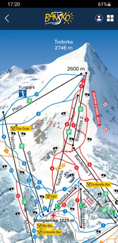 Bansko Ski for Android - Real-Time Ski Info App