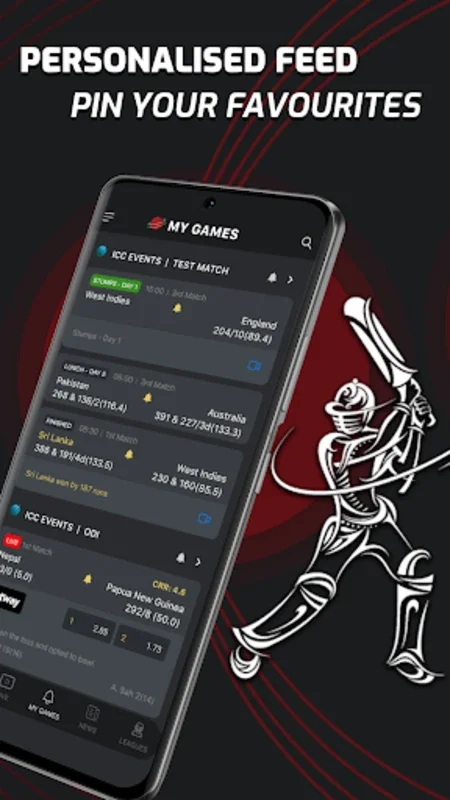 Planet Cricket - Live Scores for Android: Unbeatable Cricket Updates