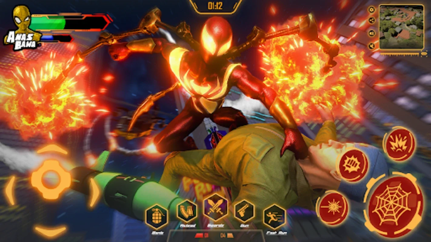 Iron Super Hero - Spider Games for Android: Thrilling Superhero Action