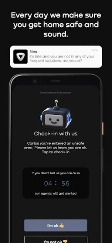Rino: Safe citizens 24/7 for Android - Comprehensive Safety App