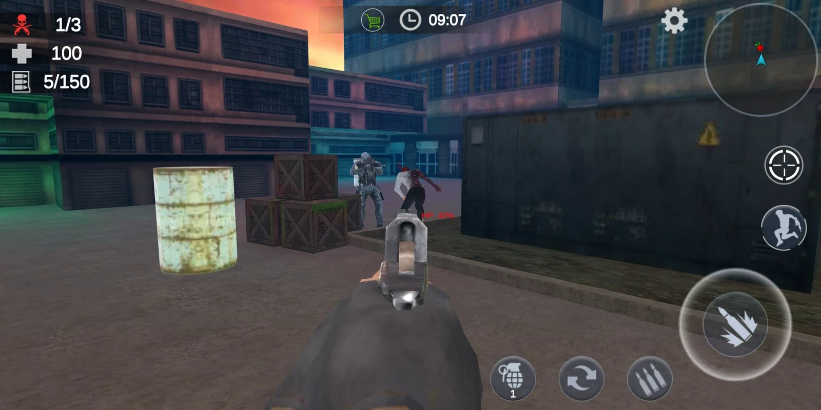 Zombie Survival 3D for Android - Thrilling Zombie Shooter