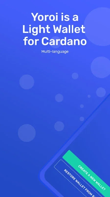 Yoroi - The Cardano Wallet for Android - Securely Manage ADA