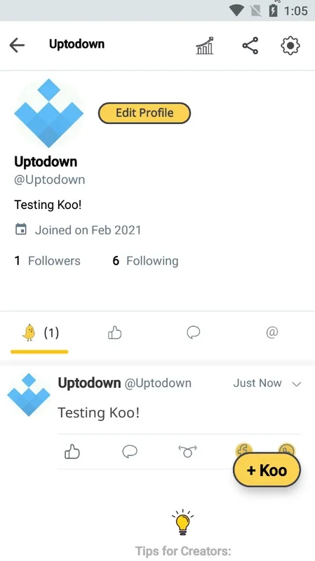 Koo for Android - A Microblogging App for India & Brazil