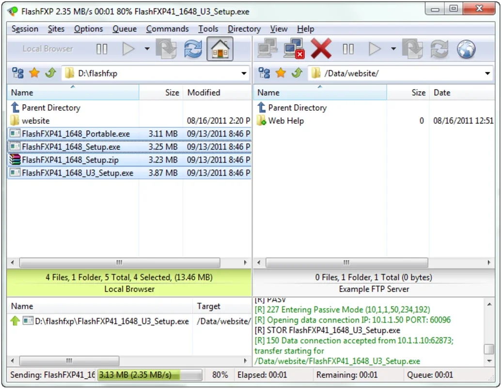 FlashFXP for Windows: Empowering File Transfers