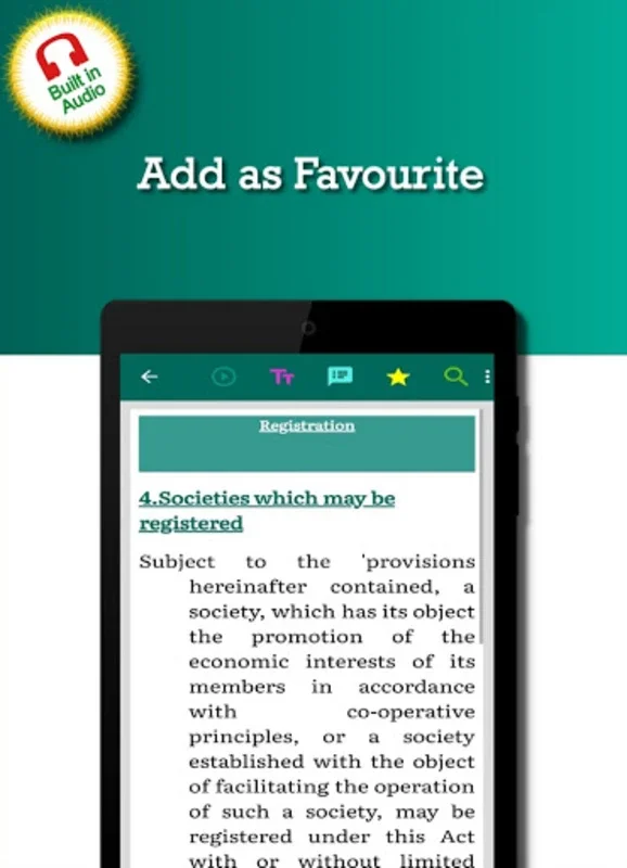 The CoOperative Societies Act 1912 for Android - A Comprehensive Legal Resource