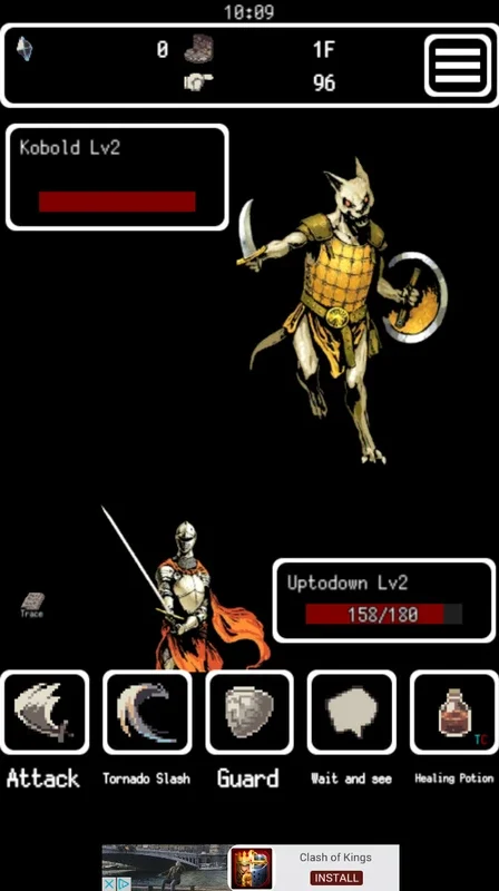 Buriedbornes for Android: Challenging Old-School RPG