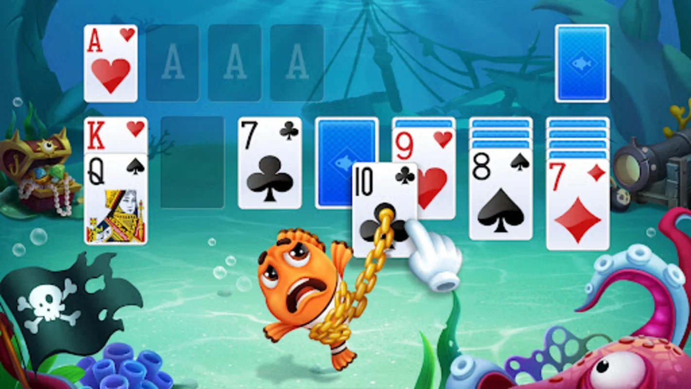 Solitaire Fishland for Android - Dive into Underwater Solitaire