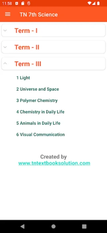 TN 7th Science for Android - Comprehensive Science Learning