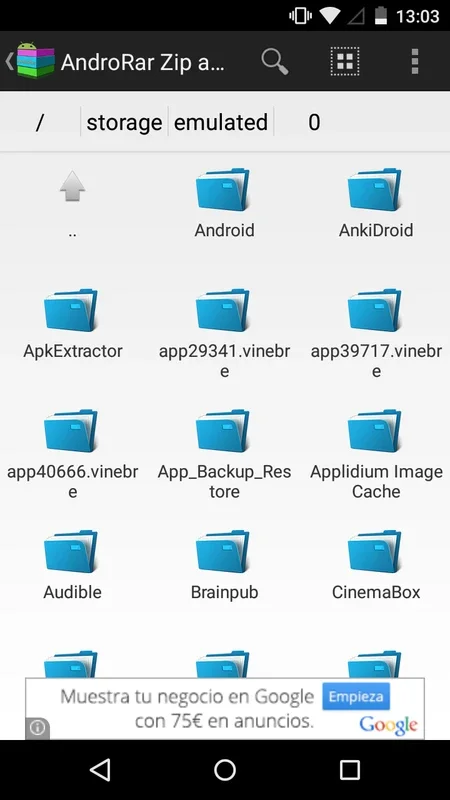 AndroRar Zip and Rar for Android: Versatile File Compression and Management