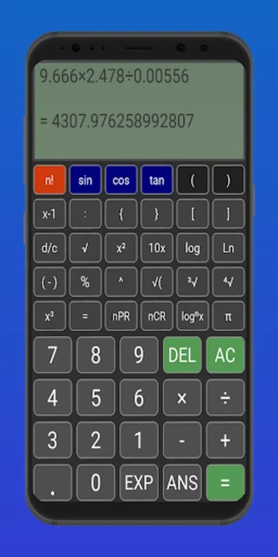 Calculate Numerical Expression for Android - Precise Calculations