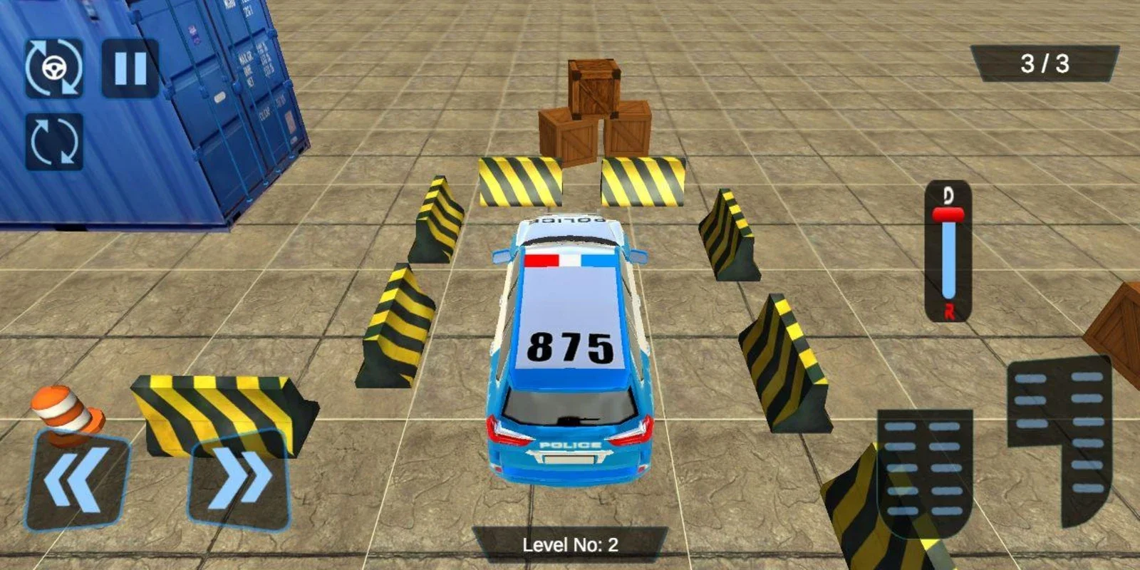 Police Spooky Jeep Stunt Parking 3D 2 for Android: Police Vehicle Missions