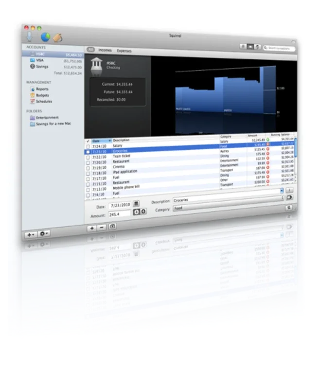 Squi Rel for Mac - Streamline Your Personal Finances