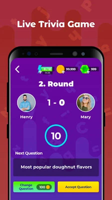 Word Rush for Android: Global Word Trivia and Connection