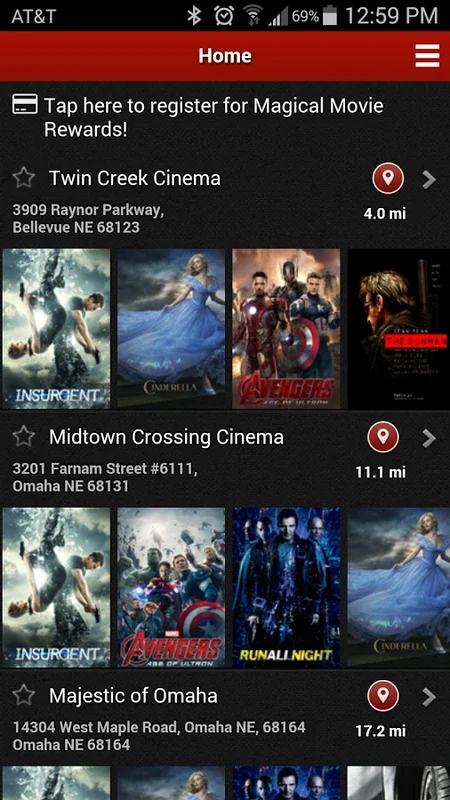 Marcus for Android: Your Movie Hub