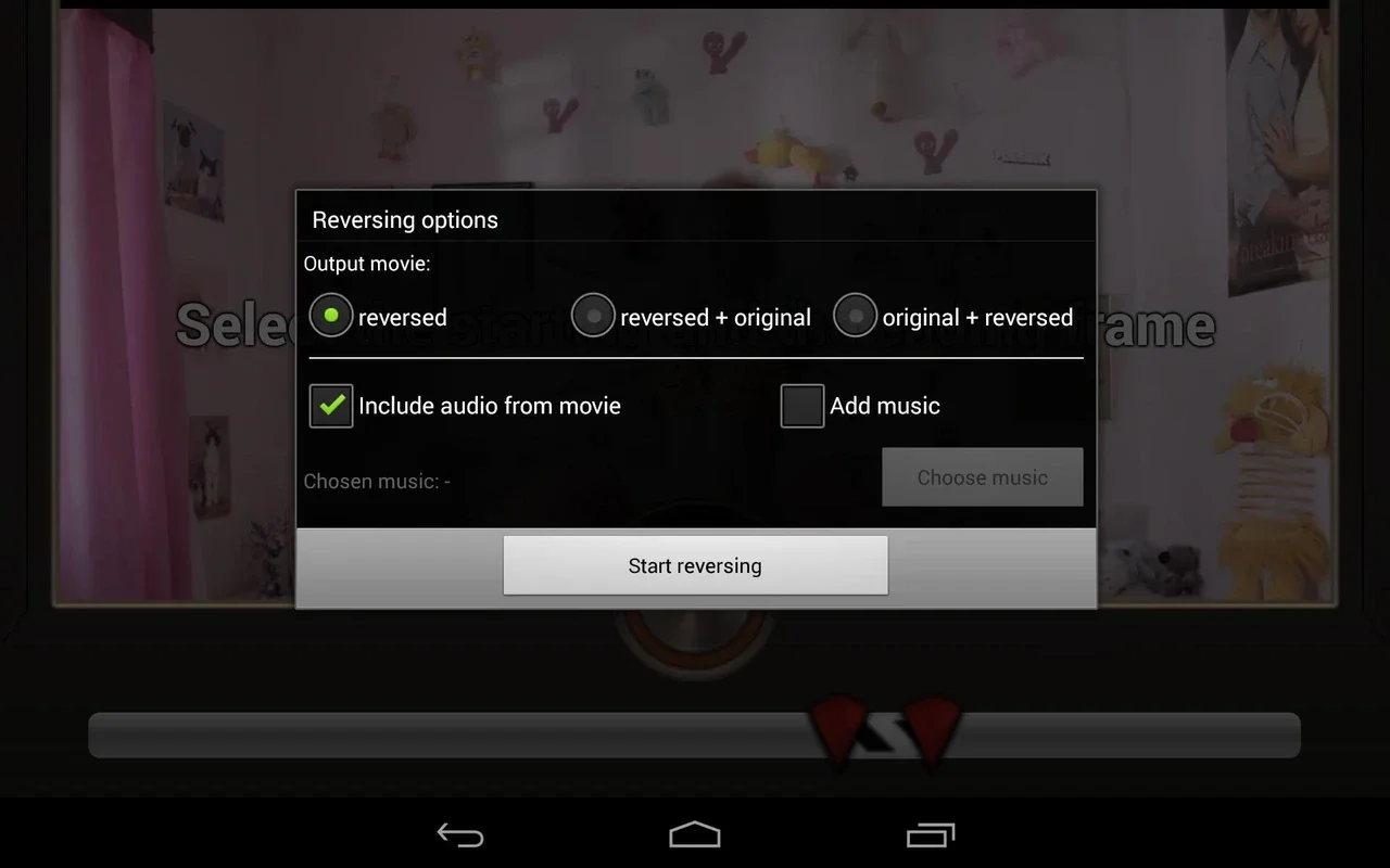 Reverse Movie FX for Android - Transform Your Videos