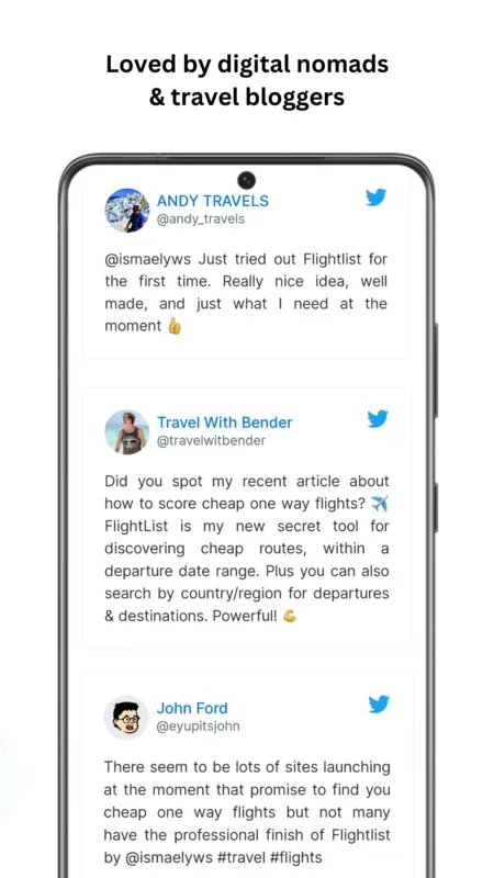 FlightList for Android: Find Cheap One-Way Flights