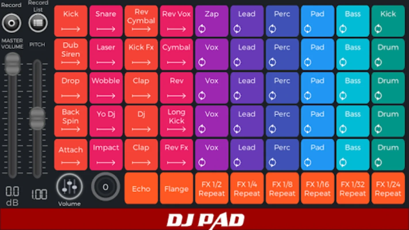 Dj Pads for Android - Create Electronic Music on Your Device