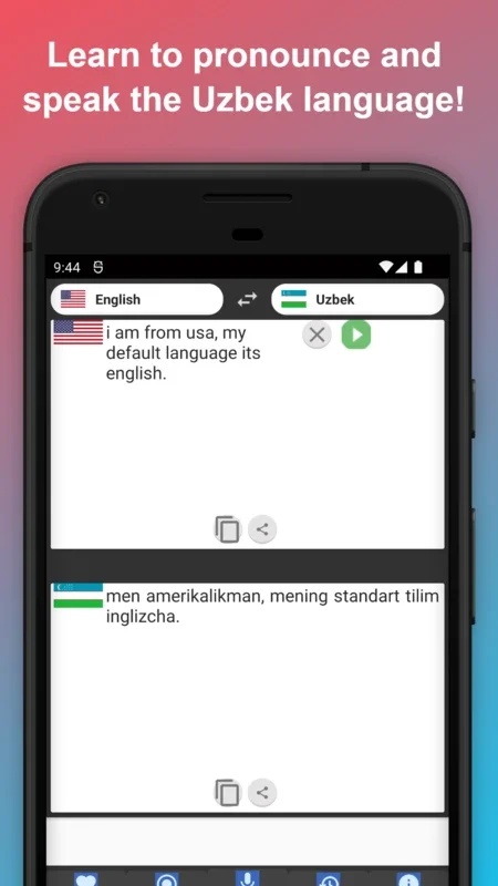 English to Uzbek Translator for Android - Seamless Language Conversion