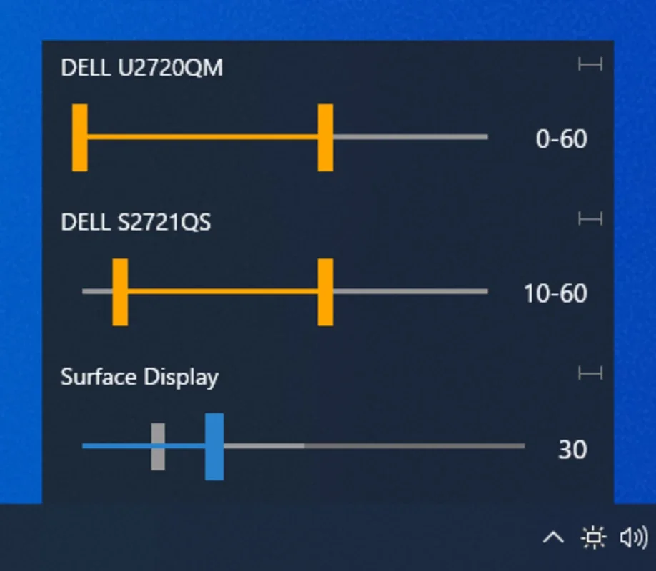 Monitorian for Windows - Adjust Multi-Monitor Brightness Easily