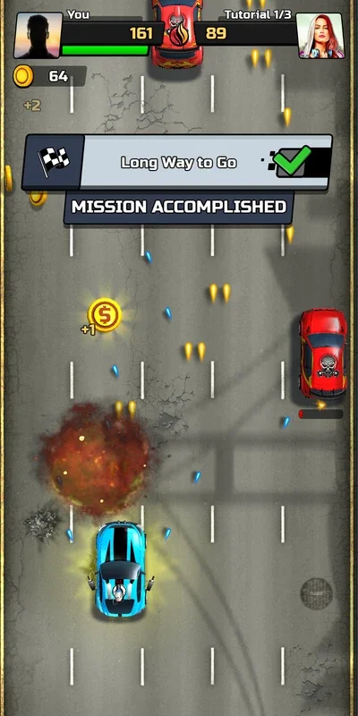 Chaos Road: Combat Racing for Android - Intense Racing Fun