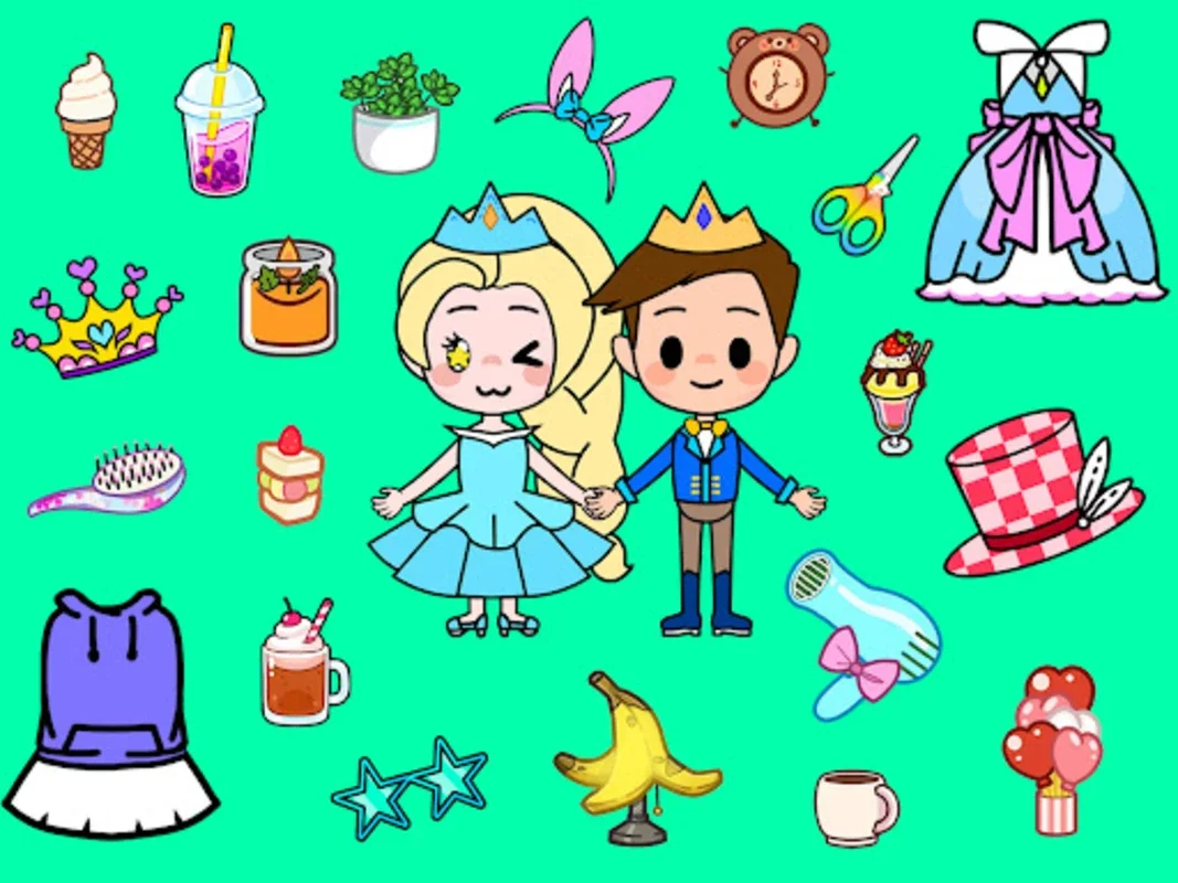 Toka Boka Life Princess Games for Android: Create Royal Stories