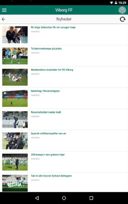 Viborg FF App for Android - Stay Updated with the Club