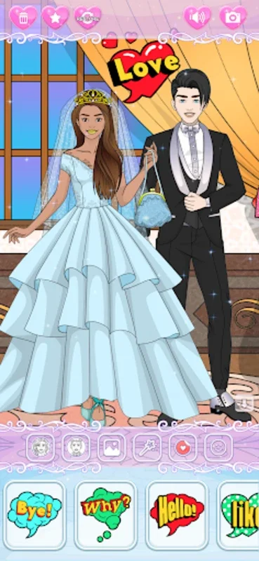 Wedding Coloring Dress Up Game for Android - Unleash Creativity