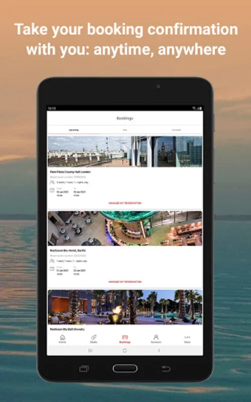 Radisson Hotels, Android - Book with Exclusive Rewards