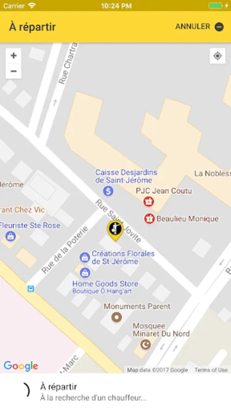 Taxi St-Jérôme for Android: Streamlined Taxi Booking