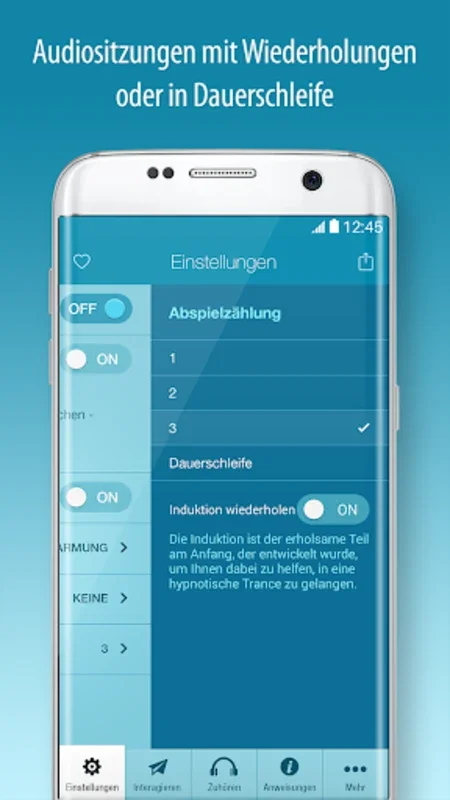 Achtsames Essen mit Hypnose for Android: Customizable Hypnosis Diet