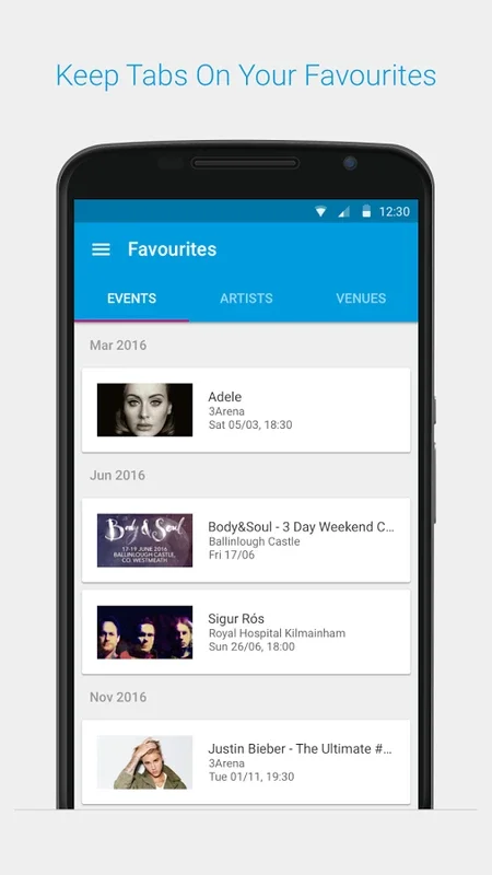 Ticketmaster IE Event Tickets for Android: Seamless Ticket Buying