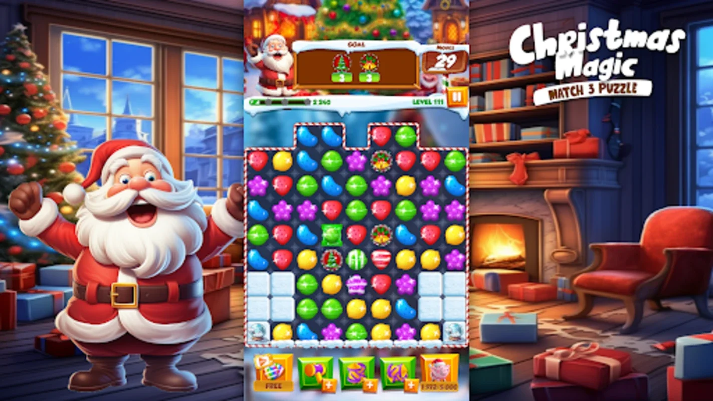 Christmas Magic: Match 3 Game for Android - No Downloading Needed