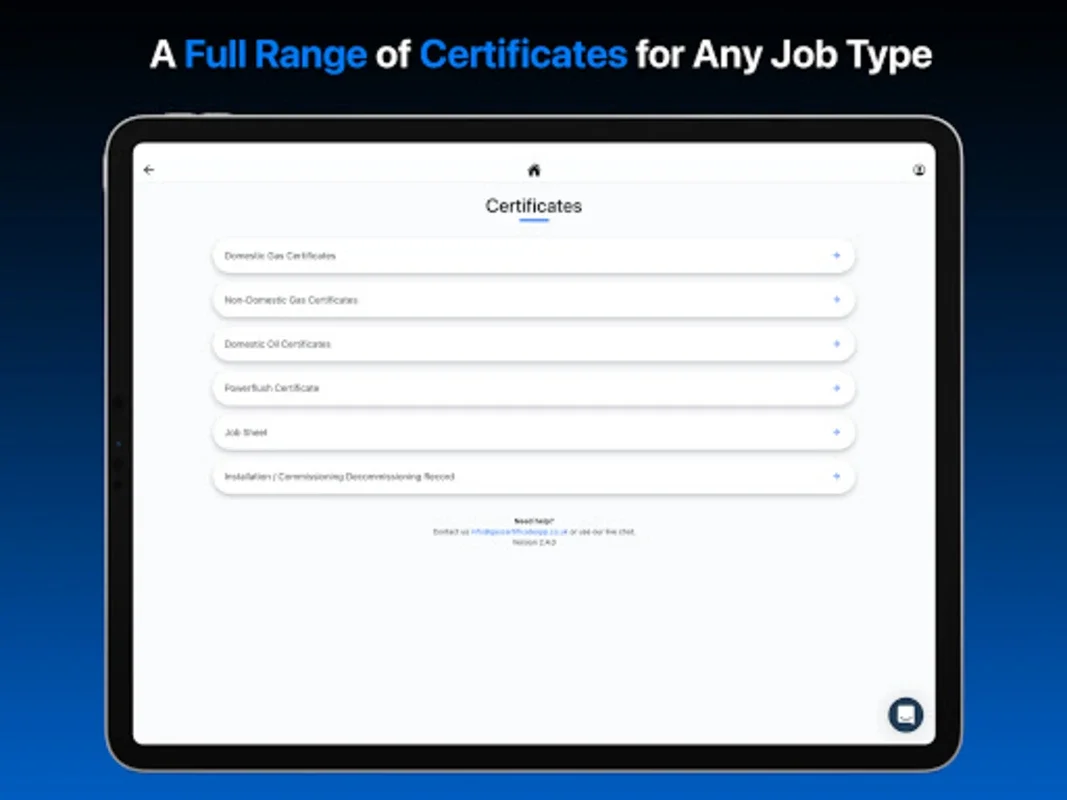 Gas Certificate App for Android: Streamline Your Work