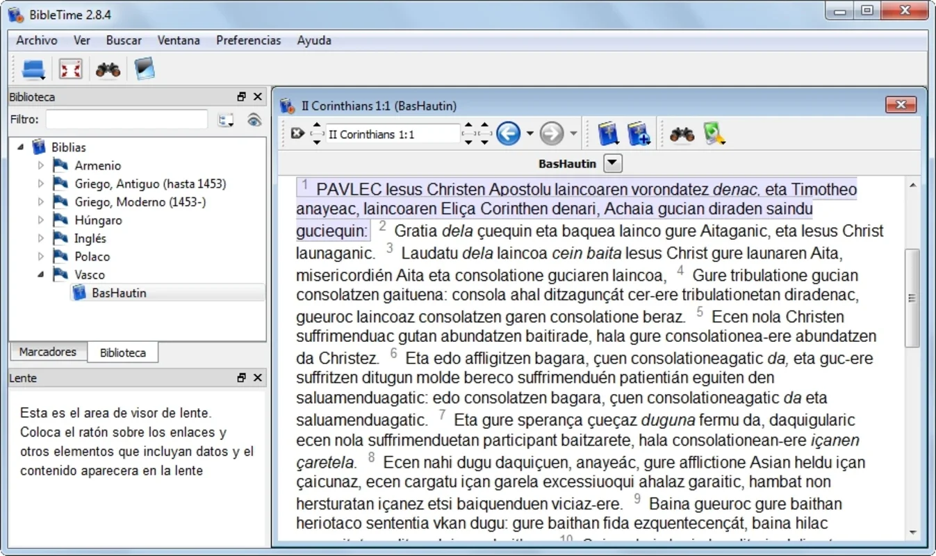 BibleTime for Windows - Multilingual Bible Reading