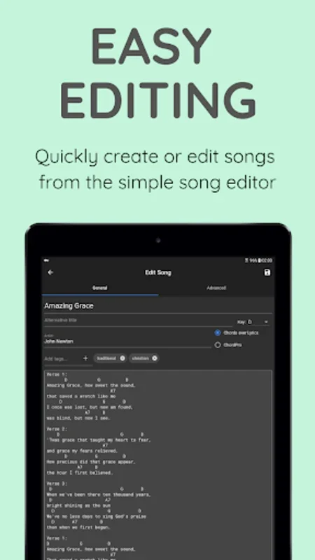 SongbookPro for Android: Rich Songbook Experience