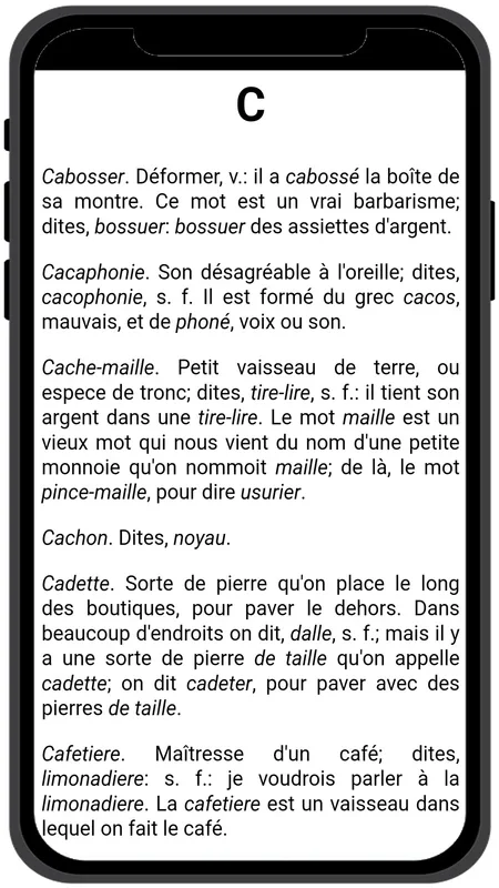 Dictionnaire Grammatical for Android - Enhance Grammar Skills