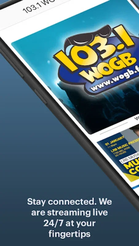 103.1 WOGB-FM for Android - Stream Radio Seamlessly